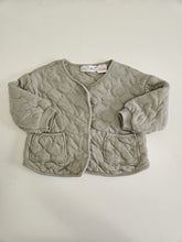 Load image into Gallery viewer, Zara • Olive Green Quilted Cardigan
