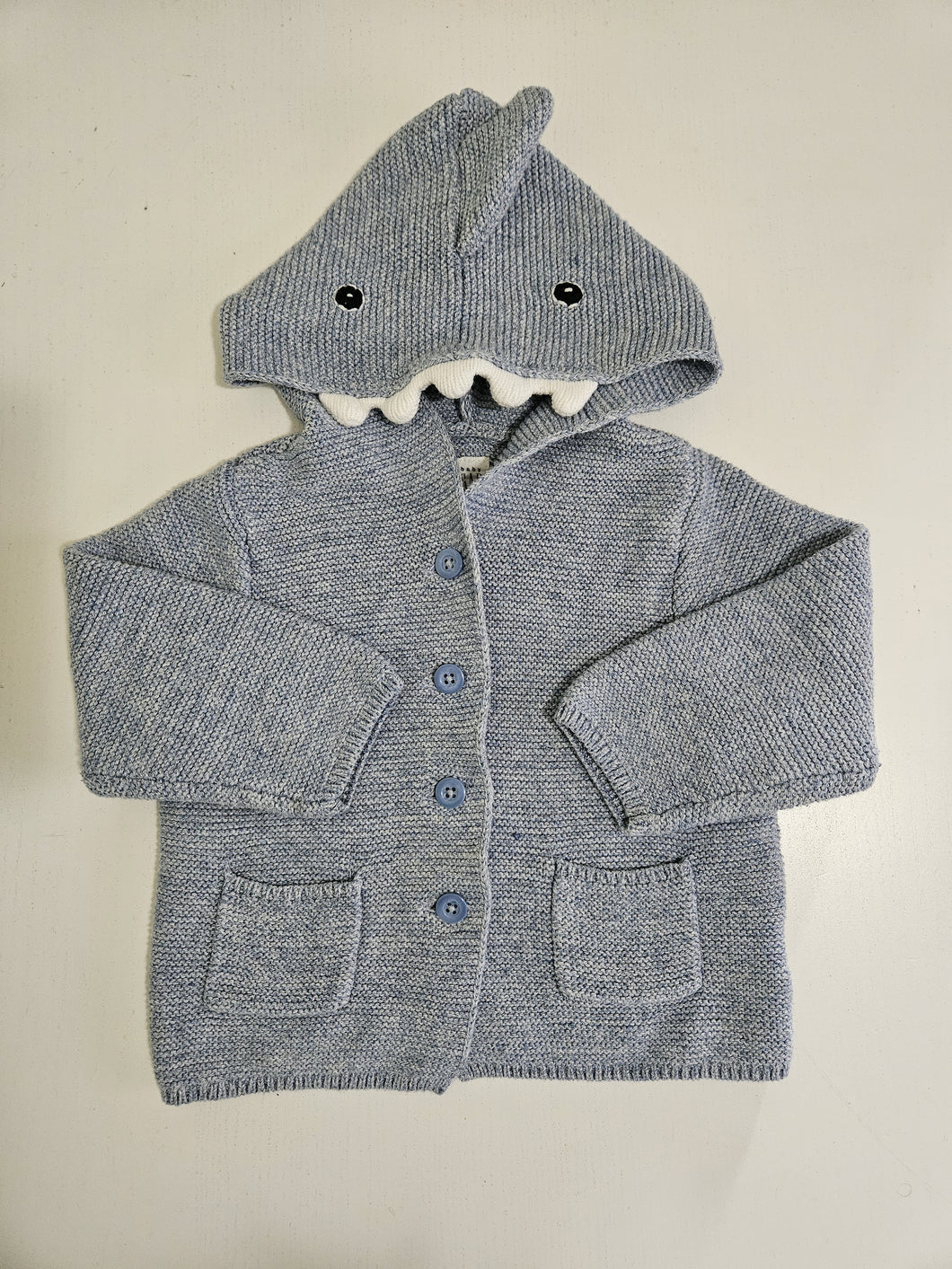 Baby Gap • Knit Shark Cardigan