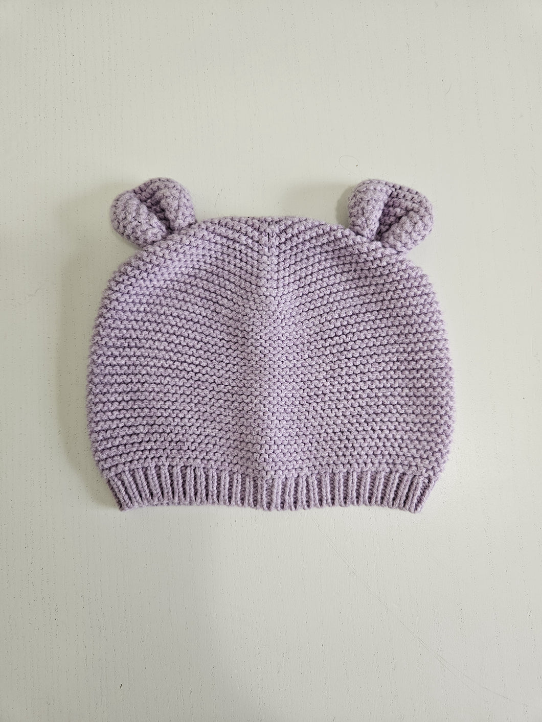 Baby Gap • Purple Bear Knit Hat