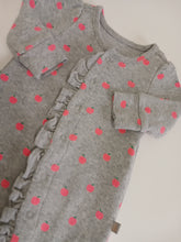 Load image into Gallery viewer, &lt;b&gt;Baby Gap&lt;/b&gt; Frilly Apple Print Sleeper
