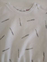 Charger l&#39;image dans la galerie, &lt;b&gt;Miles&lt;/b&gt; Paintbrush Print Pullover Sweater
