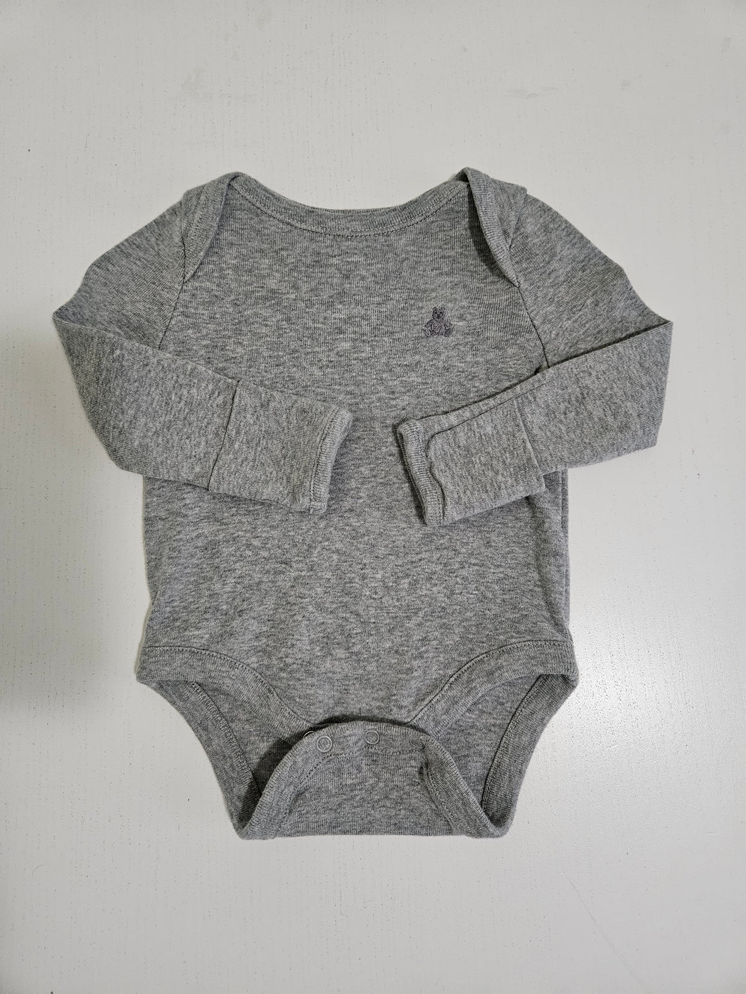 Baby Gap • Solid Grey Bodysuit
