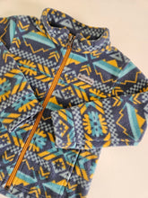 Charger l&#39;image dans la galerie, Columbia • Patterned Fleece Zip Sweater
