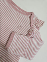 Cargar imagen en el visor de la galería, Baby Gap • Striped Frilly Bodysuit
