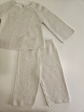 Cargar imagen en el visor de la galería, Zara • Cream Flair Knit Set
