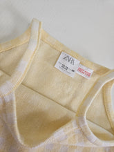 Cargar imagen en el visor de la galería, Zara • Yellow Picnic Tank Dress

