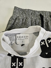 Load image into Gallery viewer, Hux Baby • Black / White Bunnies Set
