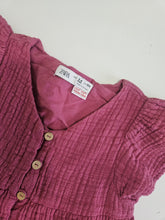 Load image into Gallery viewer, Zara • Muted Pink Cotton Dress

