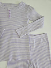 Load image into Gallery viewer, Carter's • Purple Striped Pajamas
