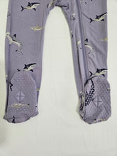Load image into Gallery viewer, Kyte Baby • Taro Shark Sleeper
