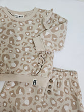 Load image into Gallery viewer, Rabbit + Bear • Leopard Print Jogger Set
