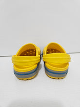 Load image into Gallery viewer, Crocs • Yellow/Grey/Blue 4C-5C
