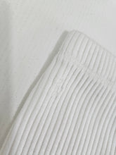 Load image into Gallery viewer, Ralph Lauren • White Ribbed Leggings
