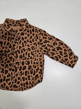 Cargar imagen en el visor de la galería, Baby Gap • Leopard Chord Sweater Jacket

