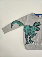 Load image into Gallery viewer, Baby Gap • T-Rex Knit Sweater
