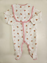 Load image into Gallery viewer, Ralph Lauren • All Over Bear Print Sleeper &amp; Bib
