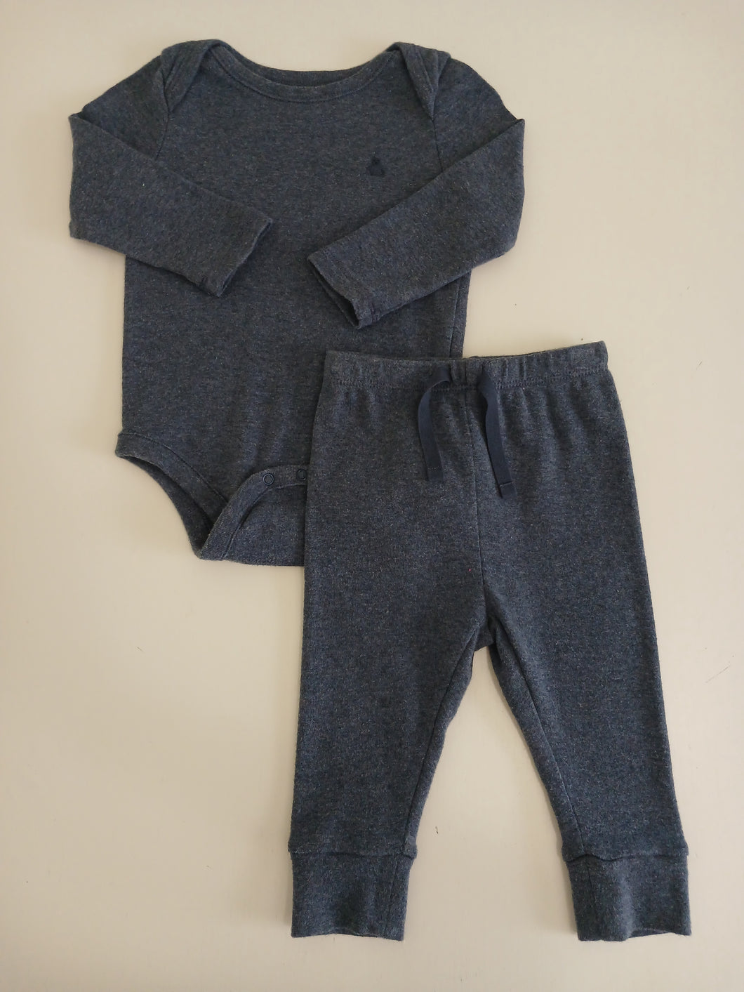 <b>Baby Gap</b> Solid Blue 2pc Playtime Set