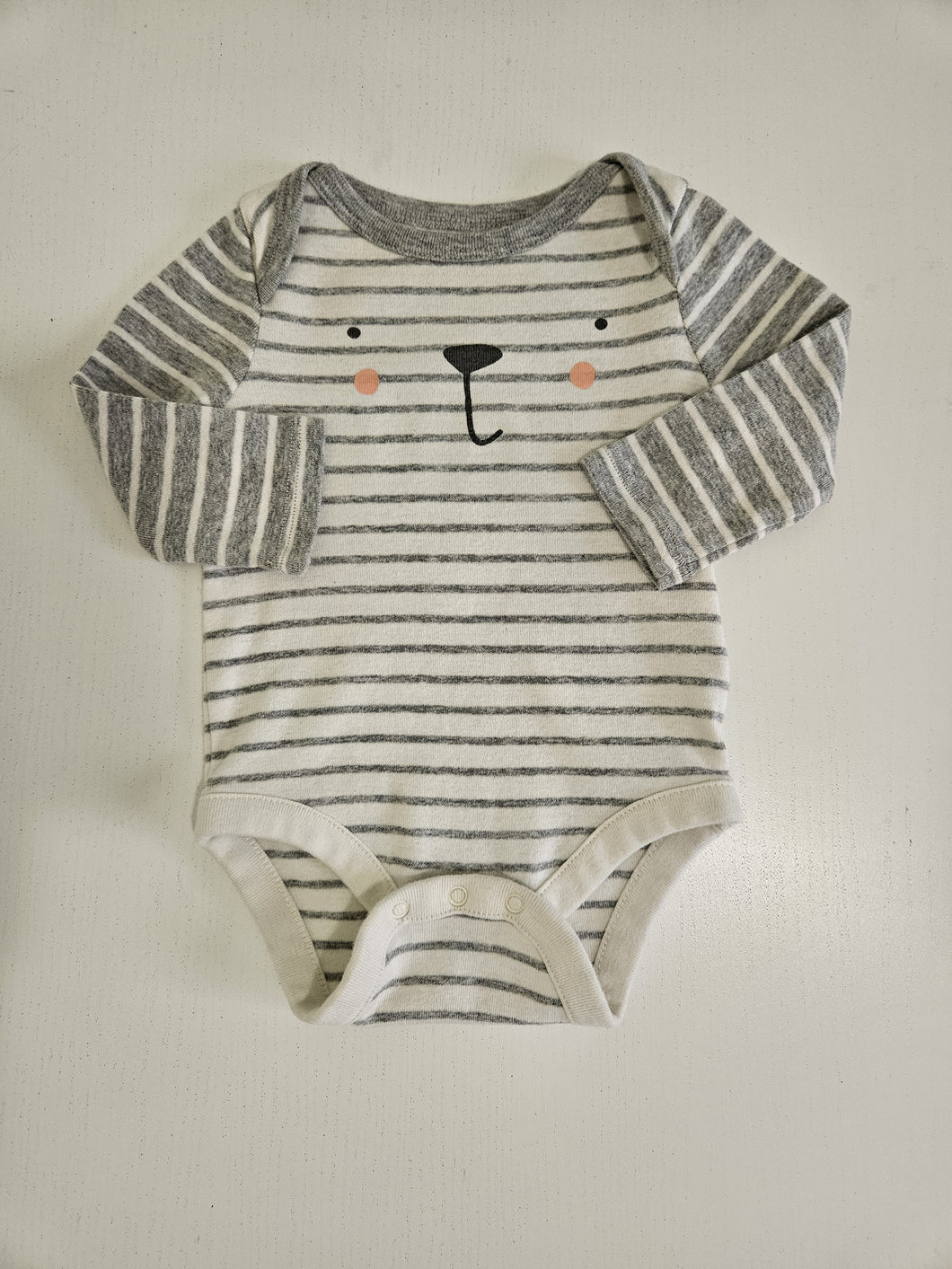 Baby Gap • Bear Face Bodysuit