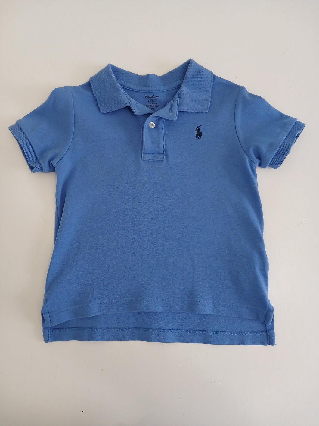 <b>Ralph Lauren</b>Blue Cotton Polo Shirt