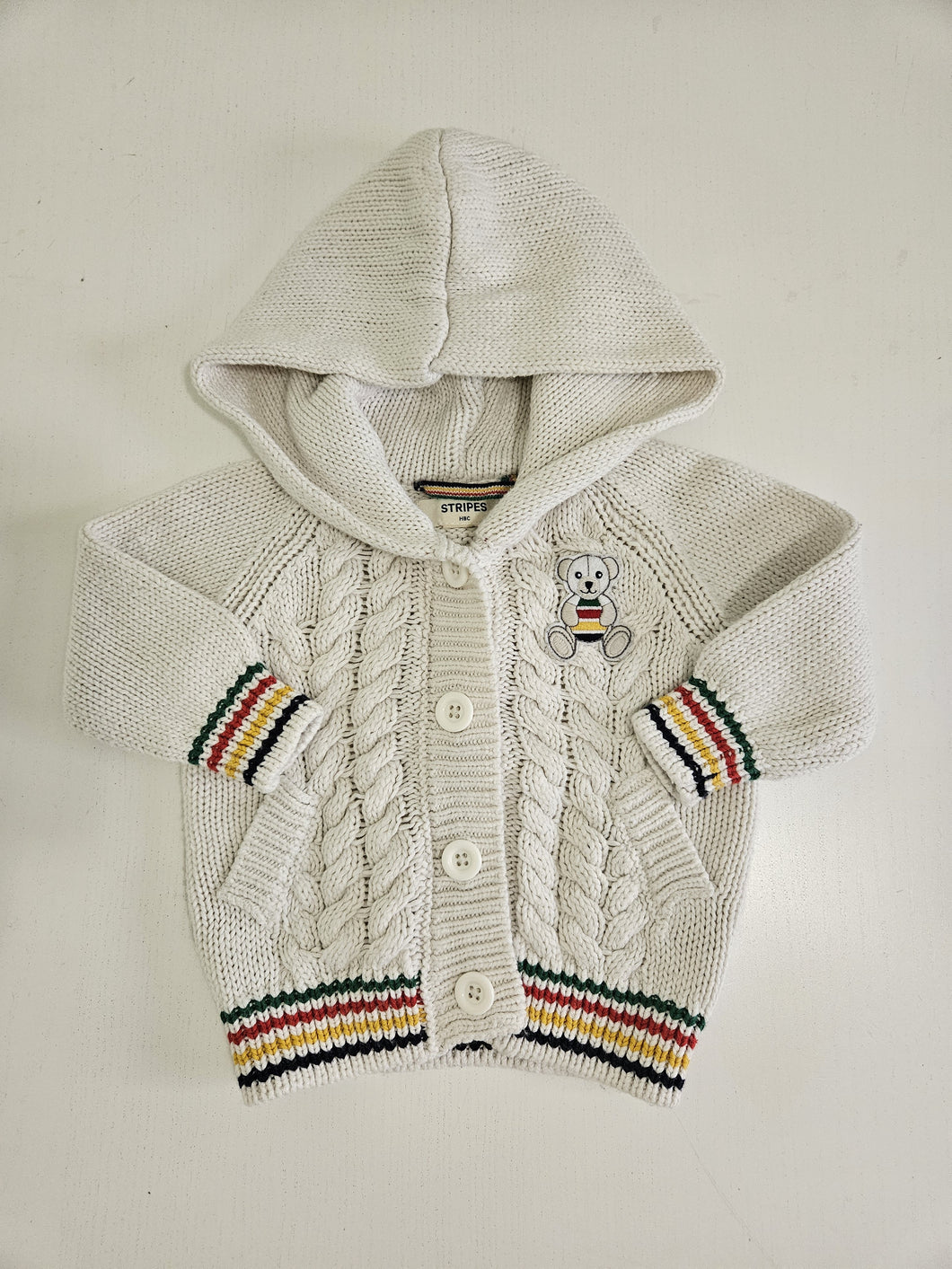 HBC Stripes • Knit Cardigan