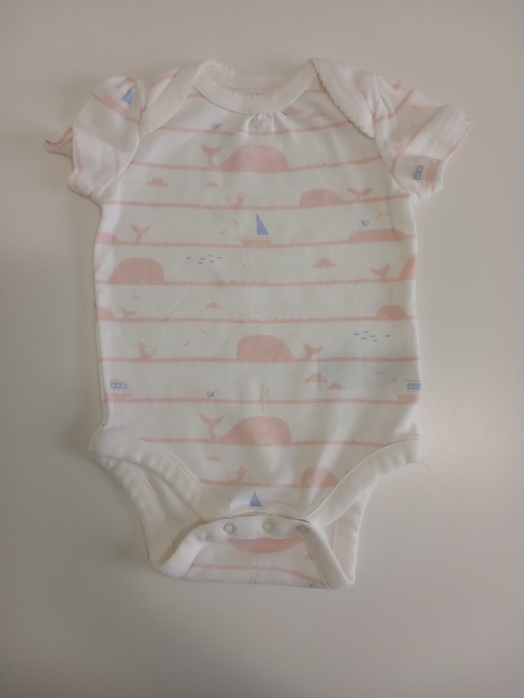<b>Baby Gap</b> Whale Print Bodysuit