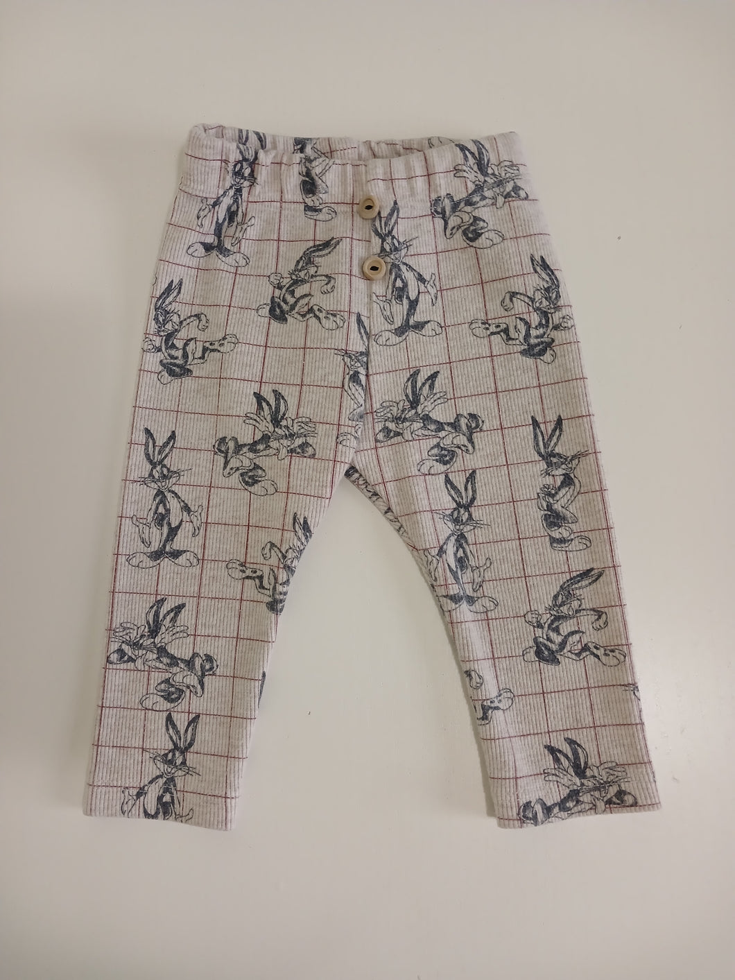 <b>Zara</b> Ribbed Bugs Bunny Pants