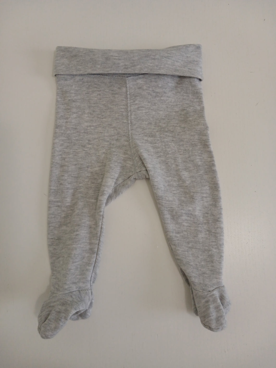 <b>H&M</b> Solid Grey Footie Pants
