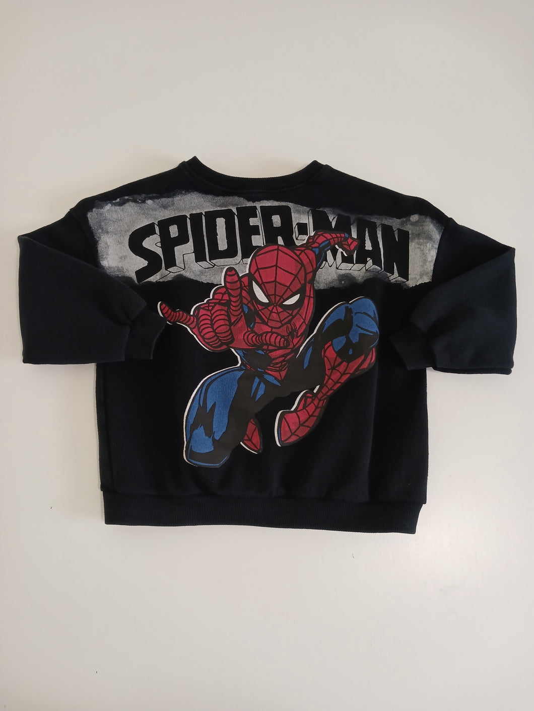 <b>Zara</b> Spiderman Pullover Sweater