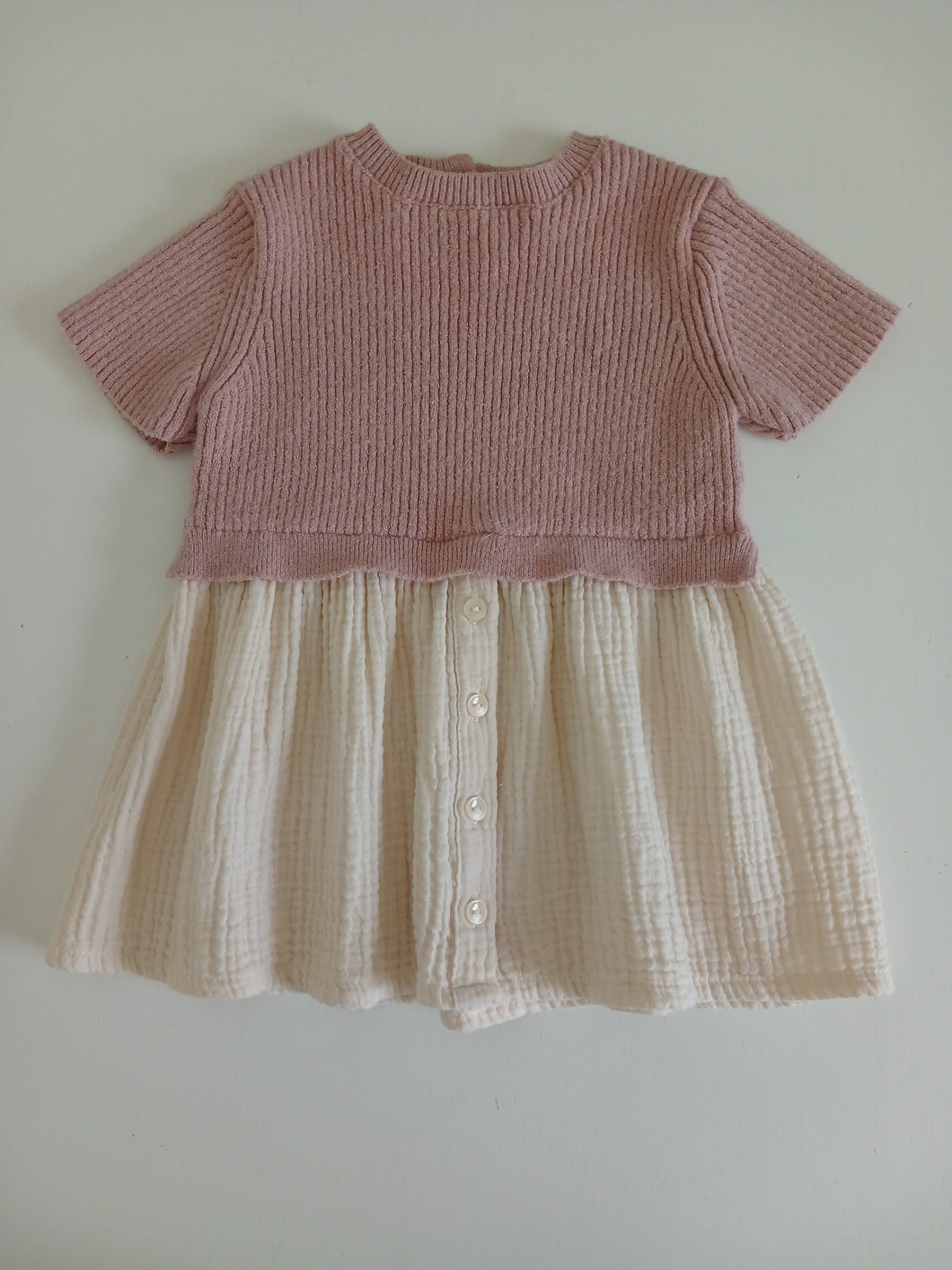 <b>Zara</b> Textured Doll Dress