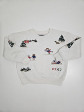Load image into Gallery viewer, Ralph Lauren • Festive Embroidered Crew
