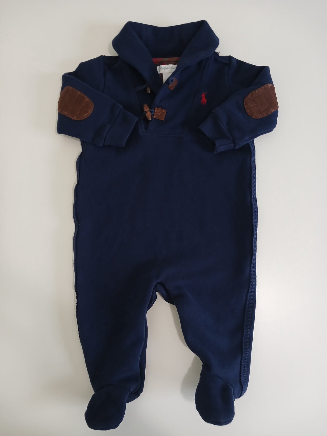 <b>Ralph Lauren</b> Navy Jogger Onepiece