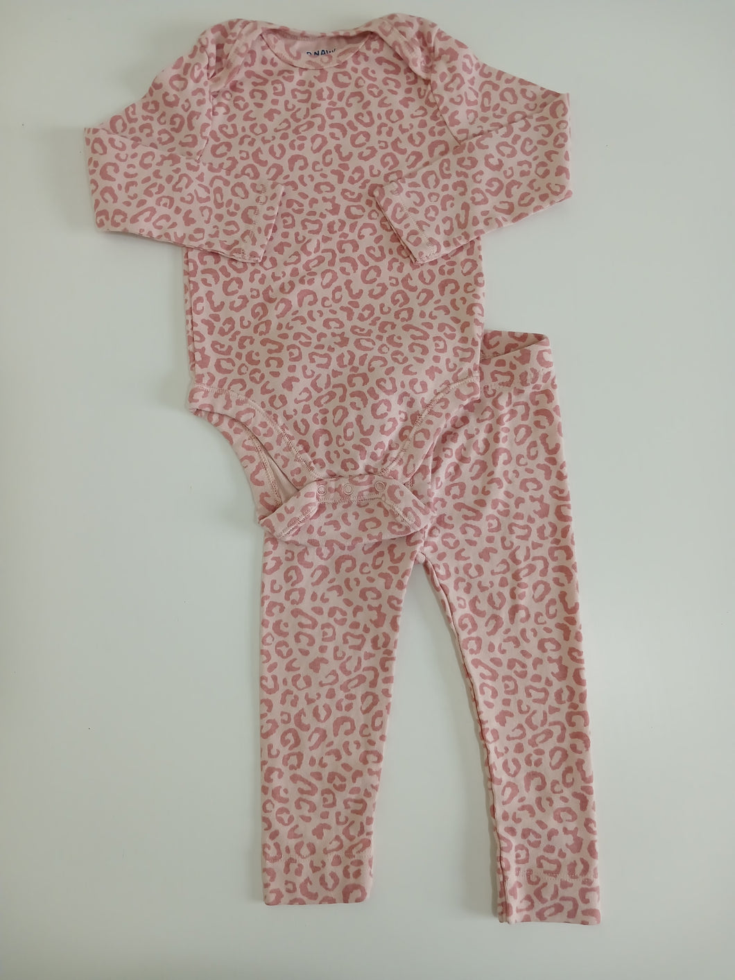 <b>Old Navy</b> Pink Leopard Set