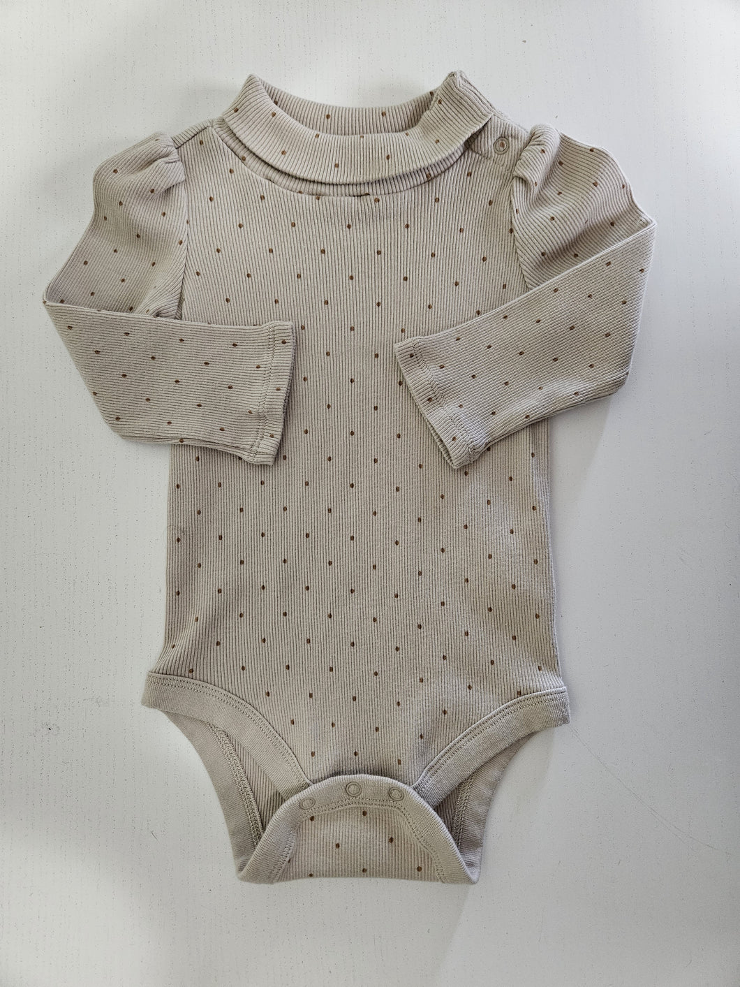 Baby Gap • Polkadot Ribbed Bodysuit