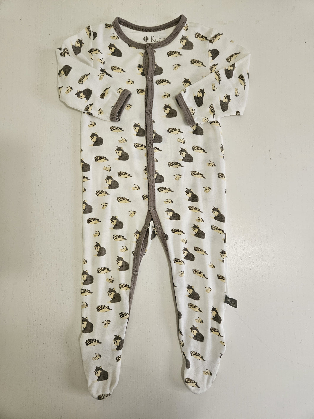 Kyte Baby • Woodland Clay Retired Print Bamboo Sleeper