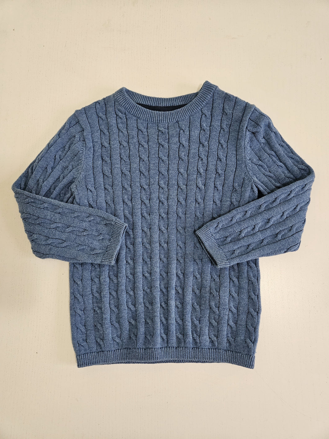 H&M • Cornflower Blue Cableknit Sweater