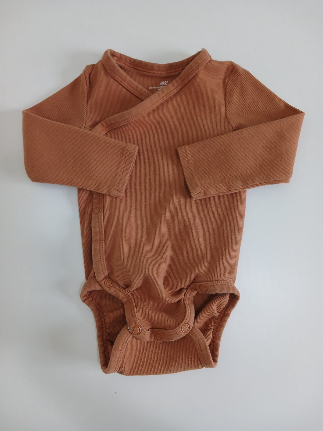 <b>H&M</b> Caramel Ribbed Bodysuit