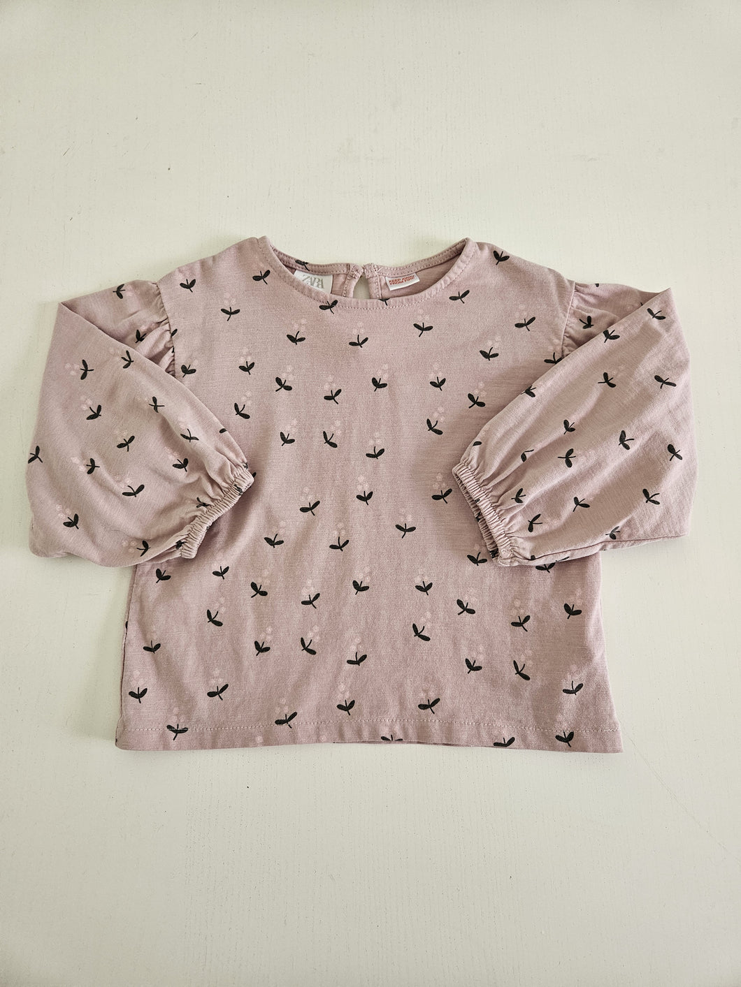 Zara • Floral Print Shirt