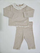 Load image into Gallery viewer, Zara • Knit Lace Trim Set
