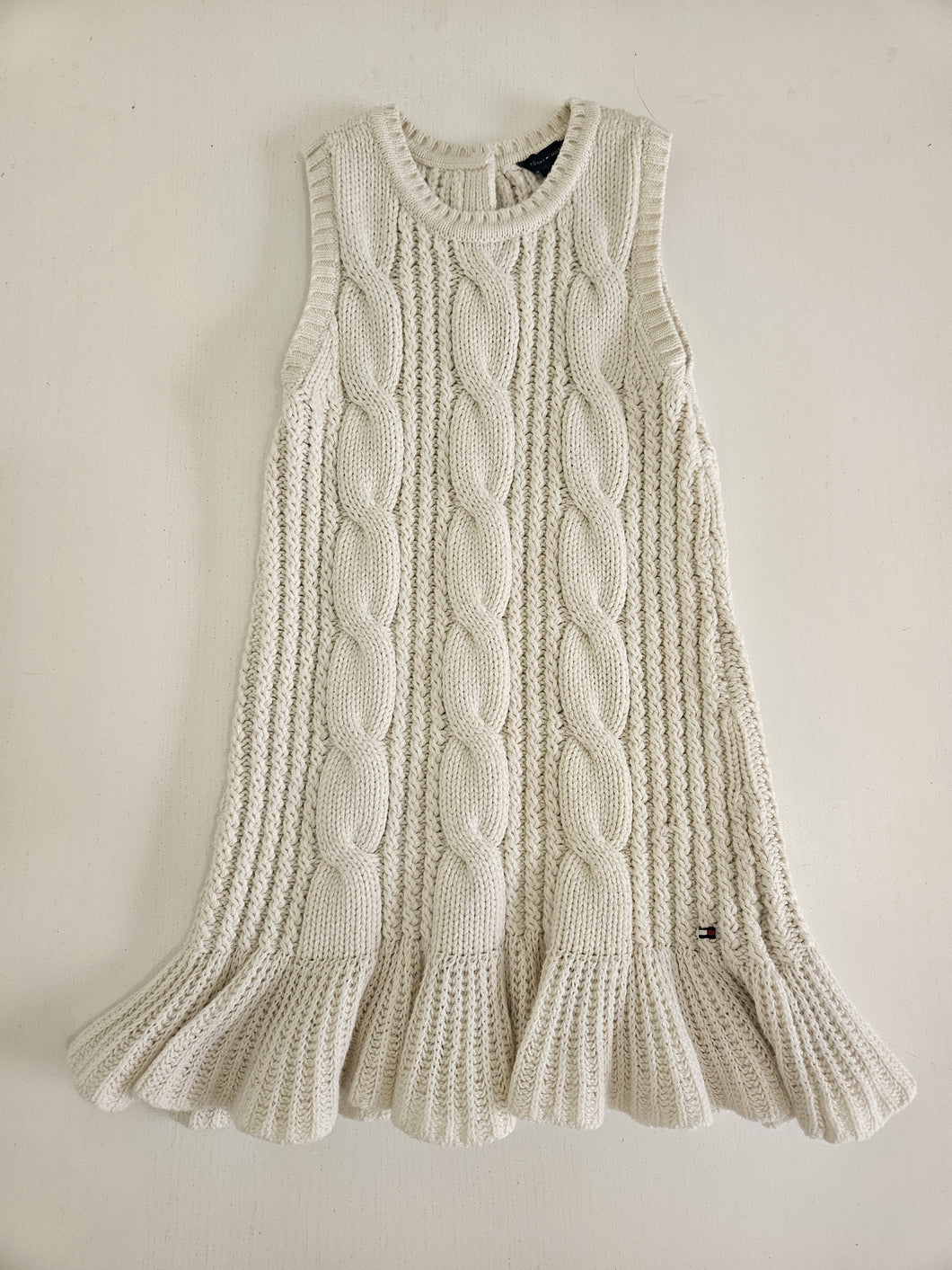 Tommy Hilfiger • Cream Cableknit Dress