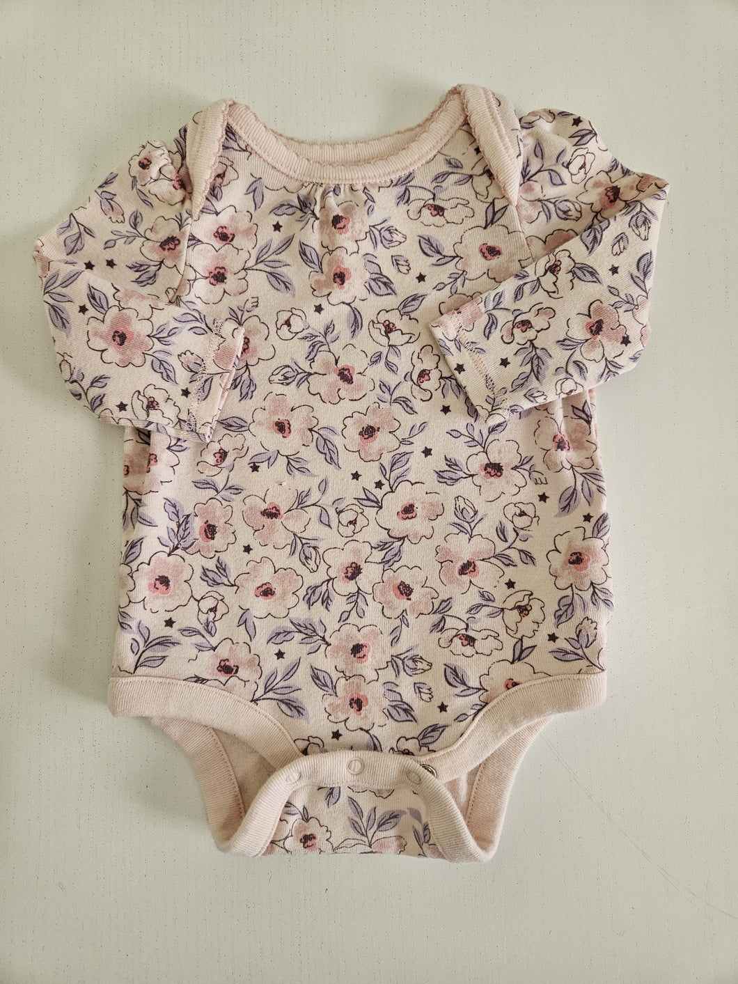 Baby Gap • Floral Print Bodysuit
