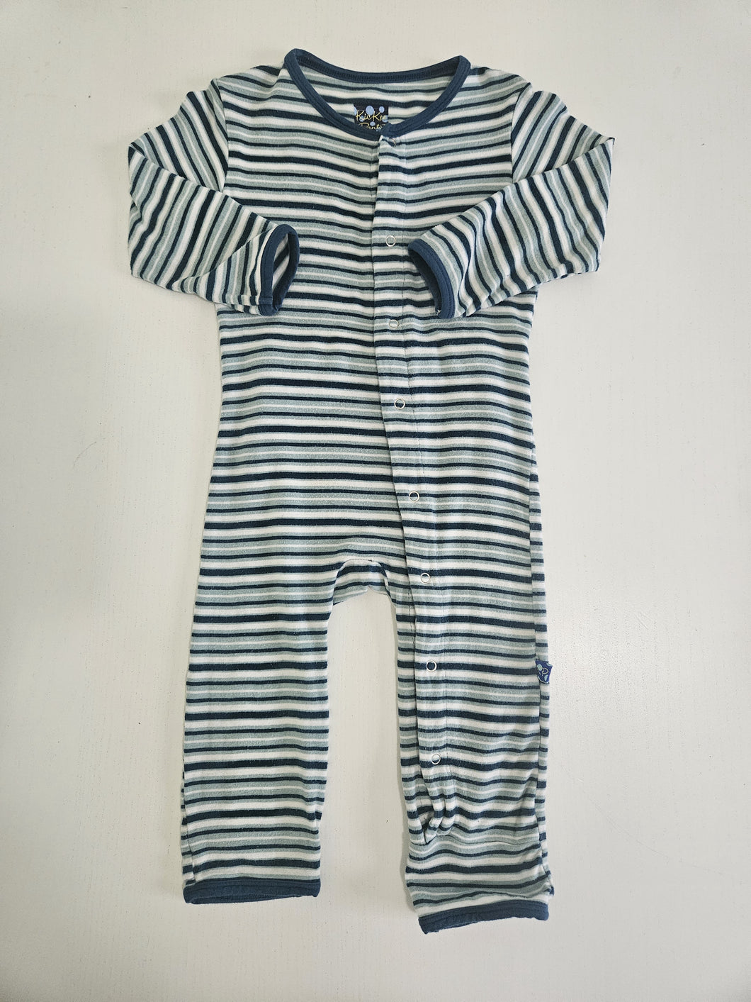 Kickee Pants • Striped Sleeper