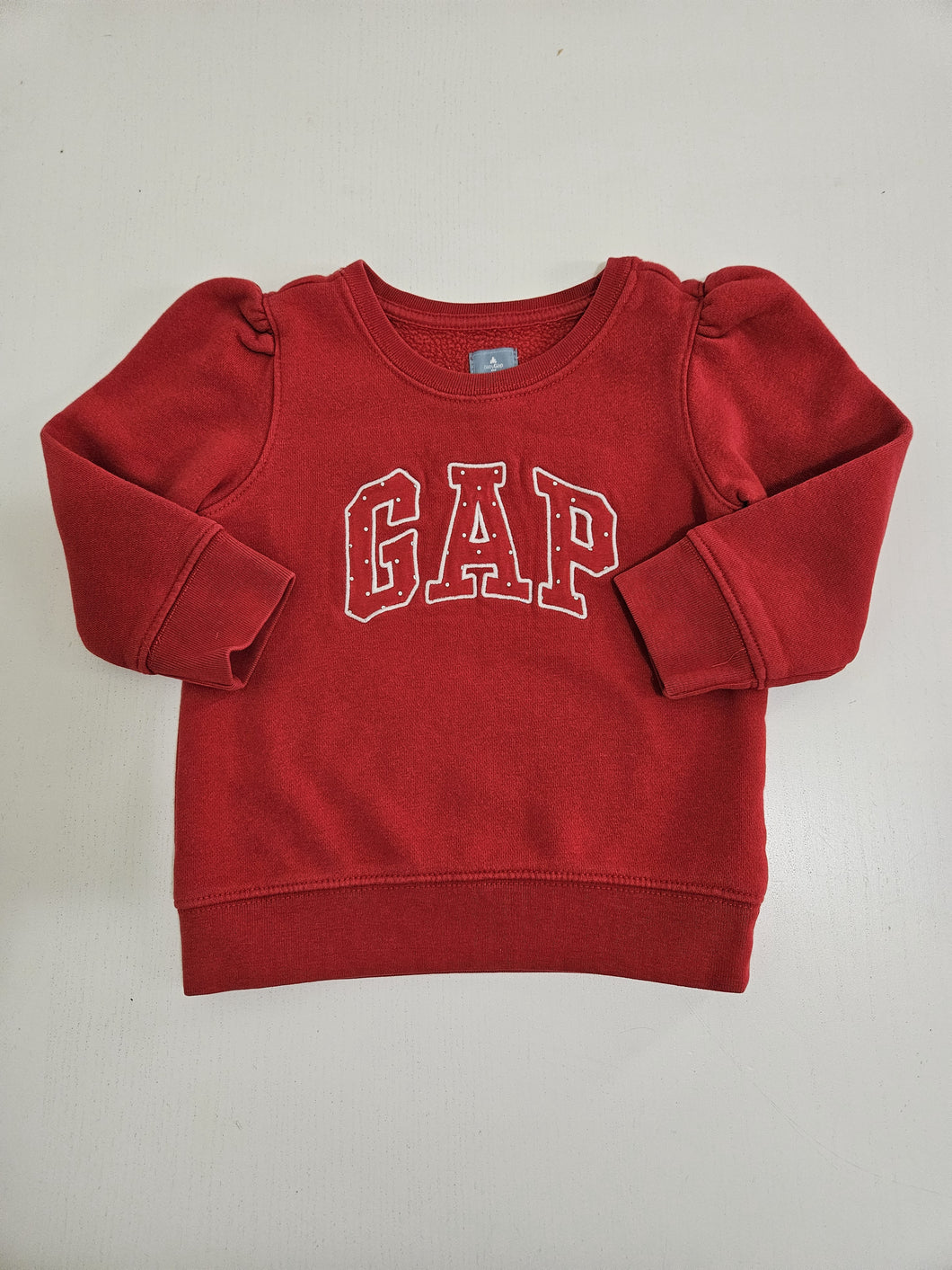 Baby Gap • Polkadot Logo Pullover Sweater