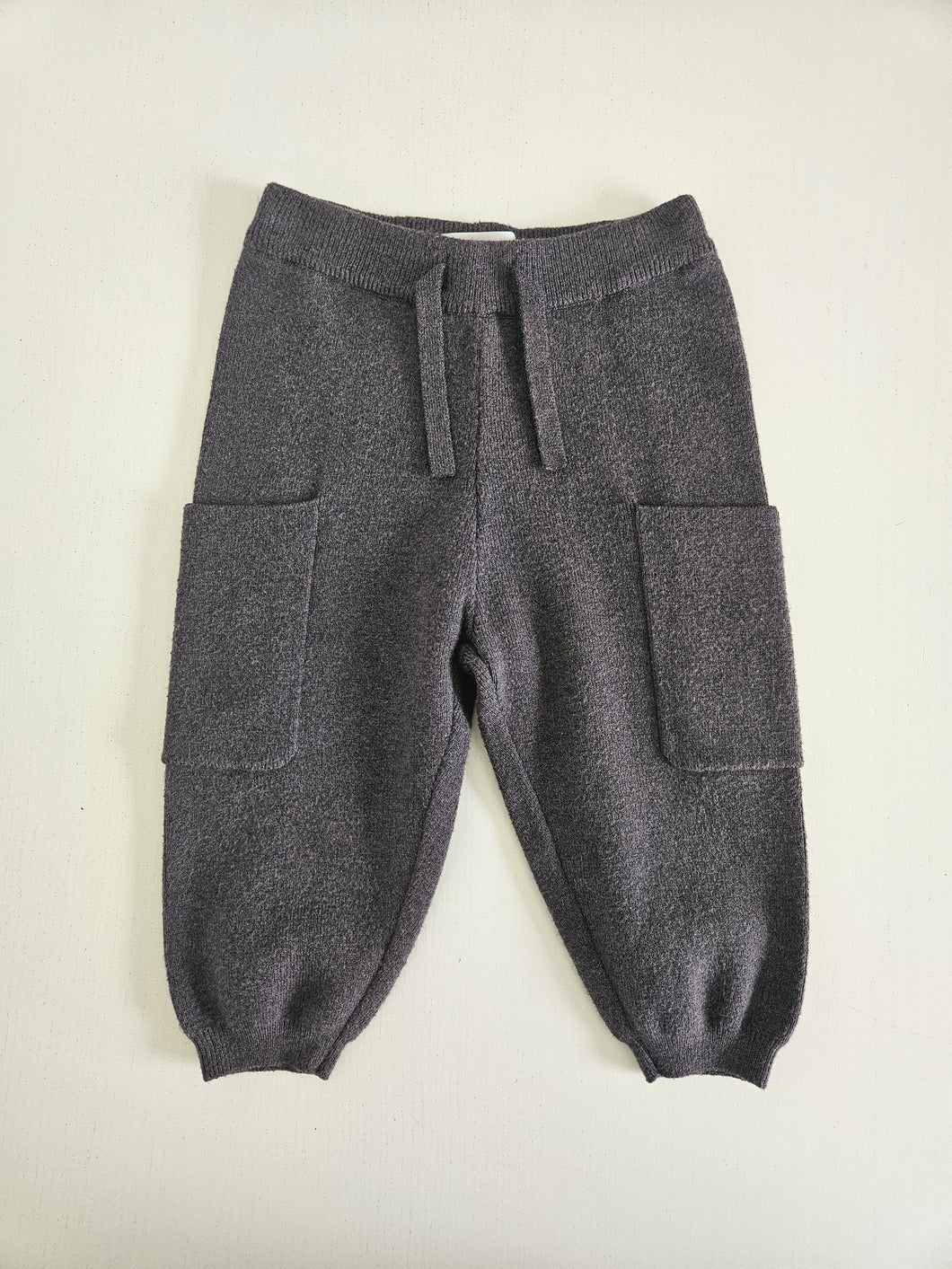 Zara • Charcoal Knit Pants