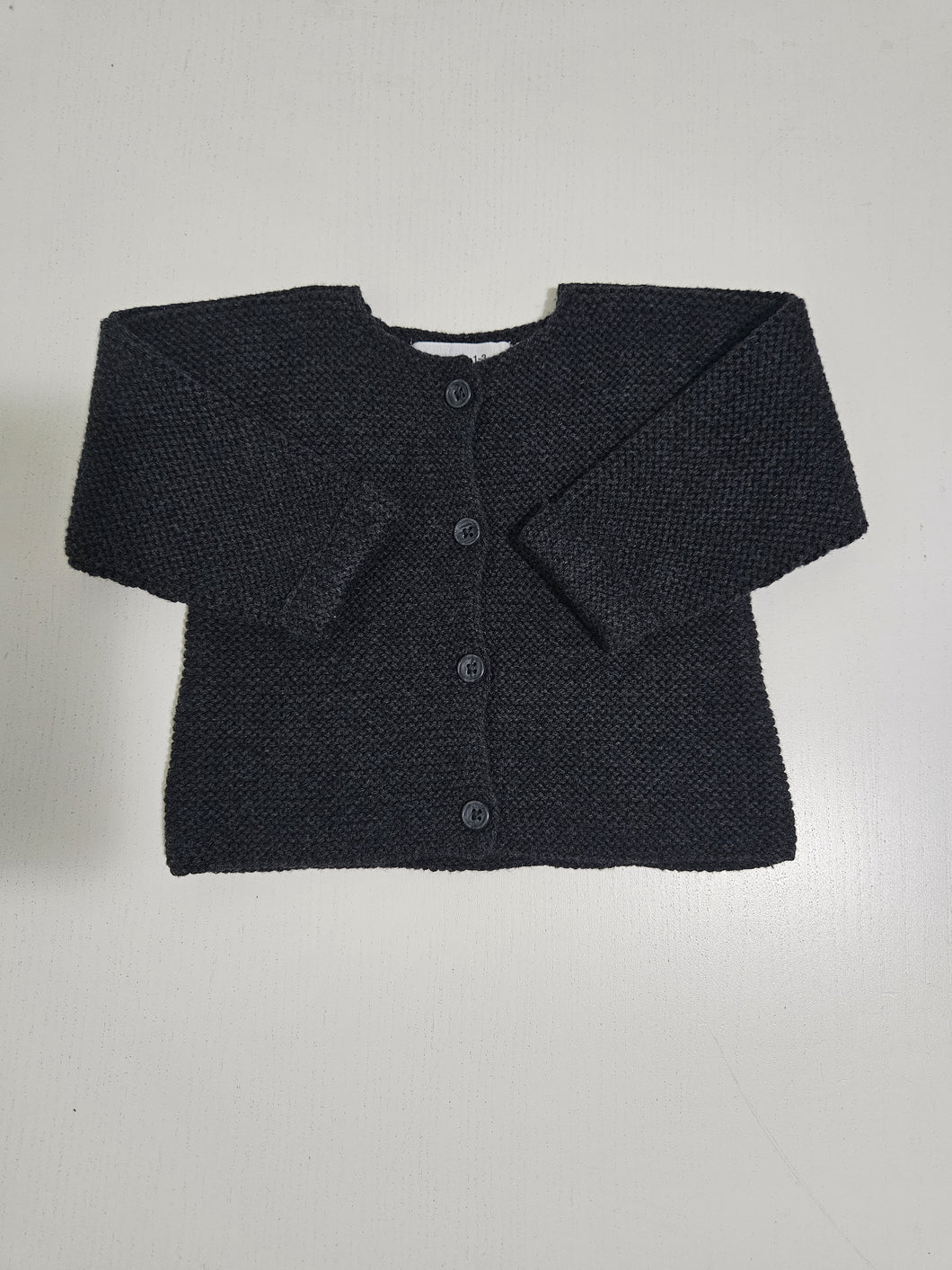 Zara • Charcoal Knit Cardigan
