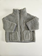 Cargar imagen en el visor de la galería, Rylee &amp; Cru • Glacier Grey Sherpa Jacket
