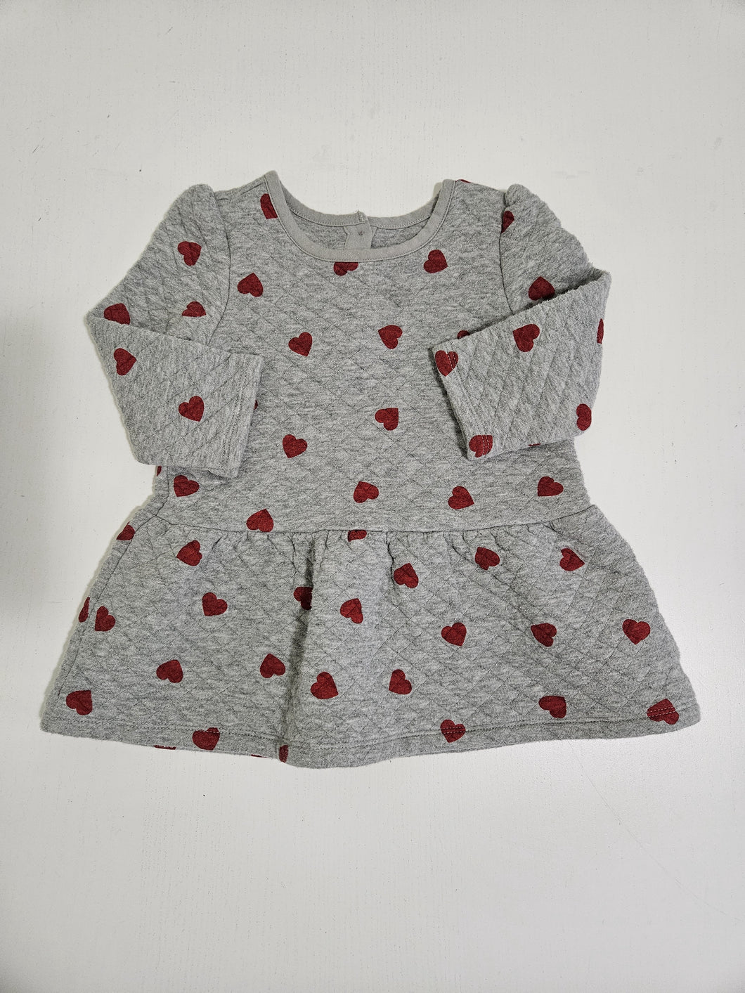 Baby Gap • Quilted Heart Print Pullover
