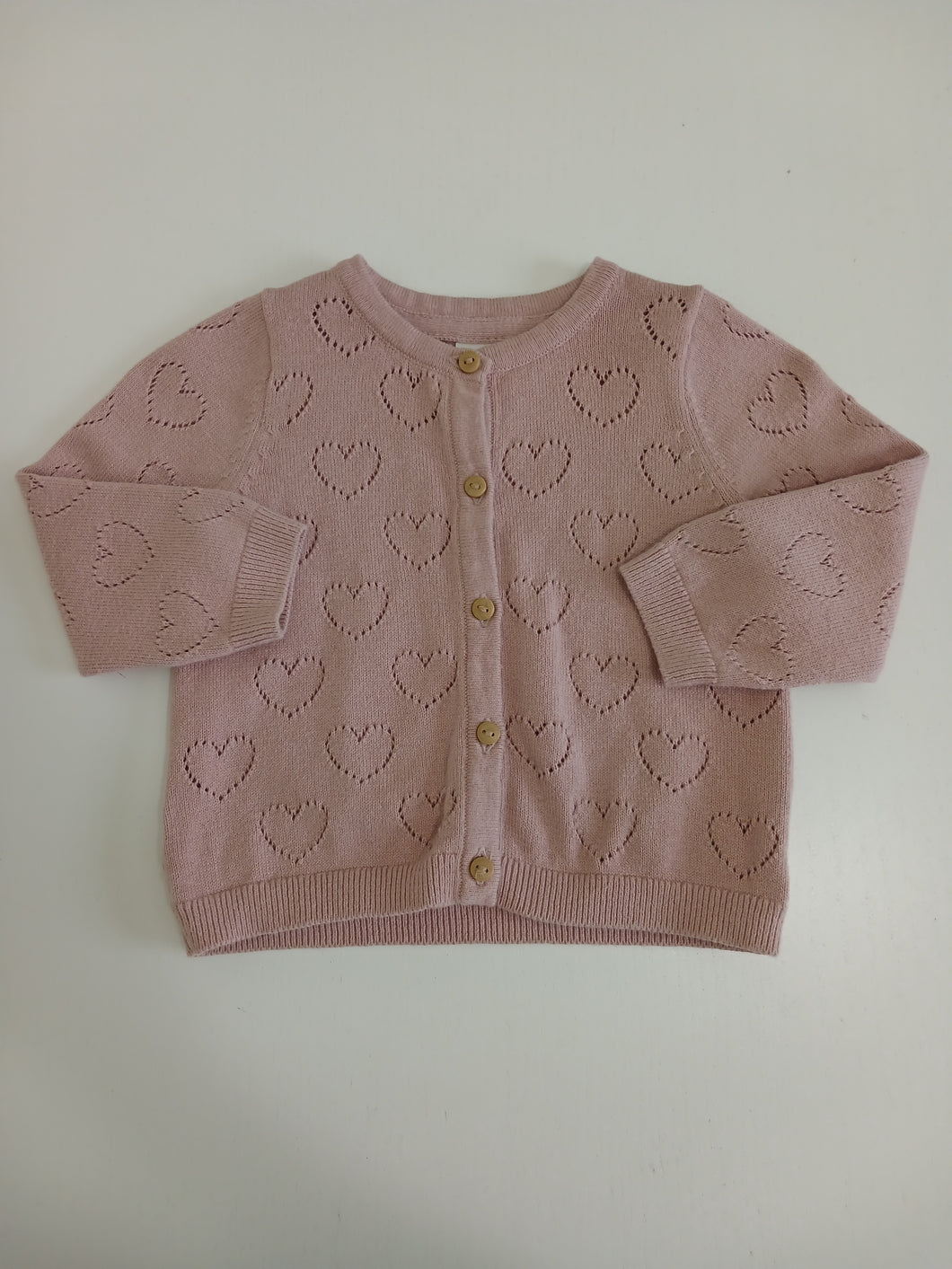 <b>H&M</b> Heart Pointelle Cardigan