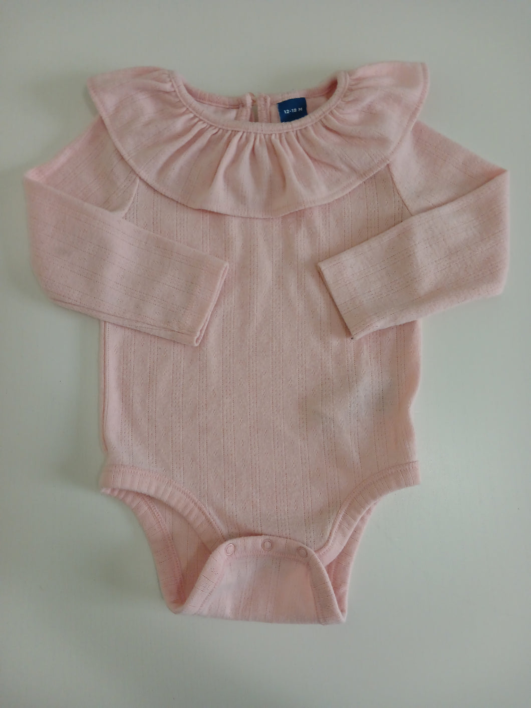 <b>Old Navy</b> Soft Pointelle Frilly Bodysuit