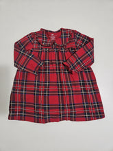 Load image into Gallery viewer, H&amp;M • Holiday Frilly Plaid Dres
