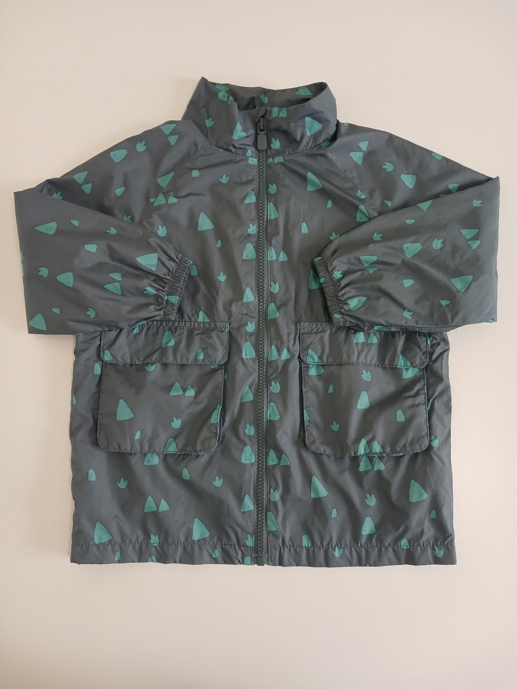 <b>Zara</b> Modern Patterned Windbreaker